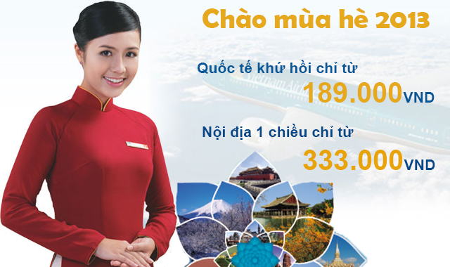 Vietnam Airlines có nhiều chương trình khuyến mãi