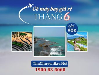 vé máy bay giá rẻ tháng 6