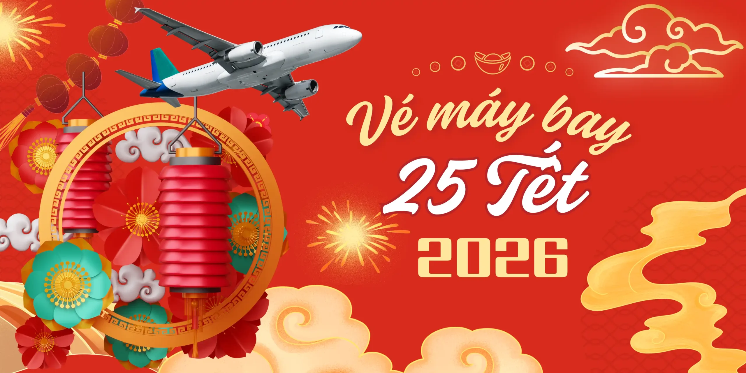 Mua vé máy bay ngày 25 Tết để hành trình về quê thêm trọn vẹn
