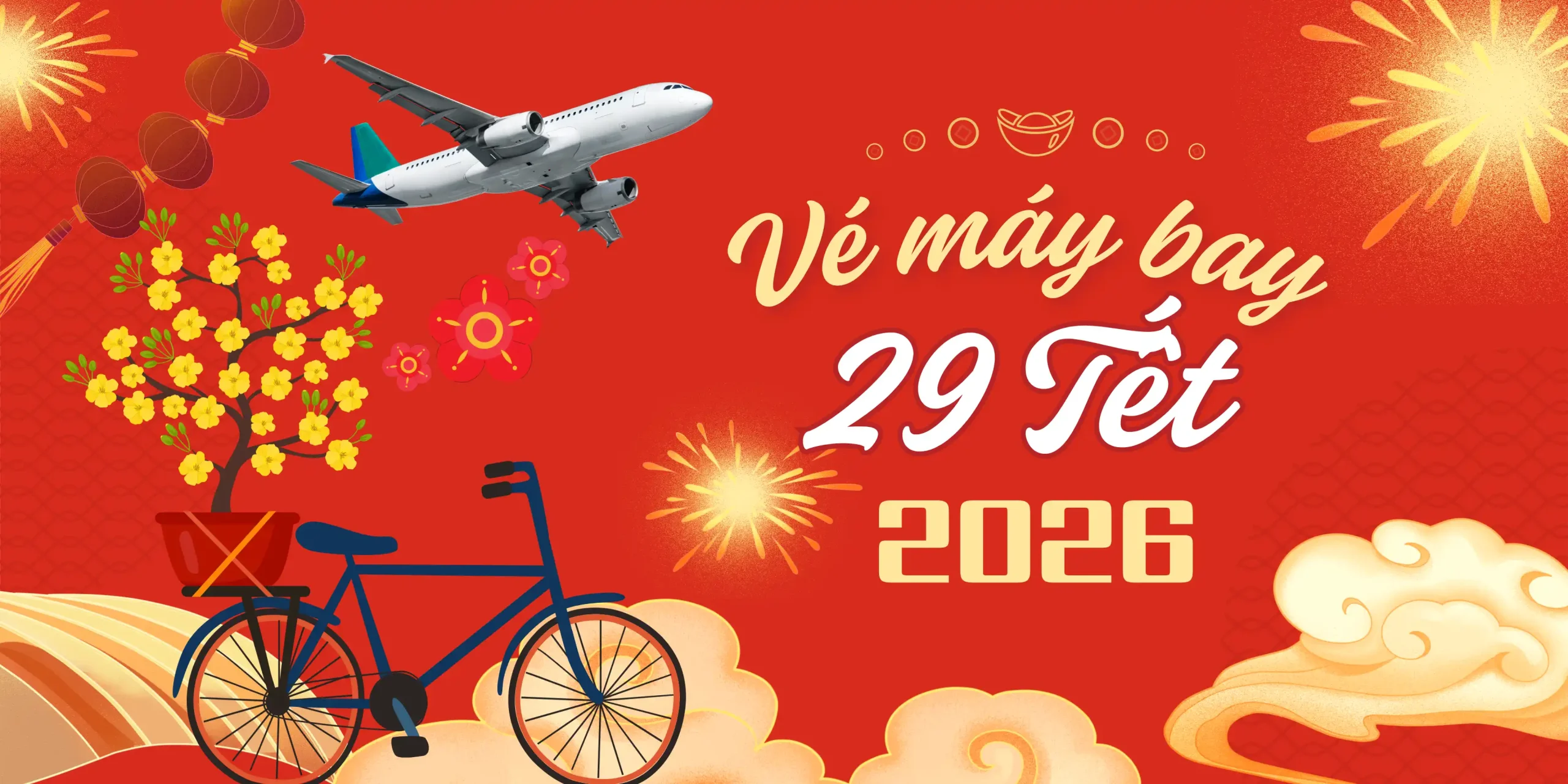 Vé máy bay ngày 29 Tết mới cập nhật